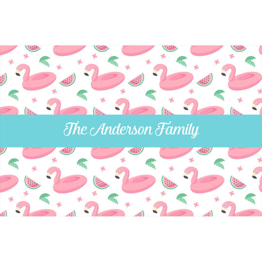 Pink Flamingo Placemats